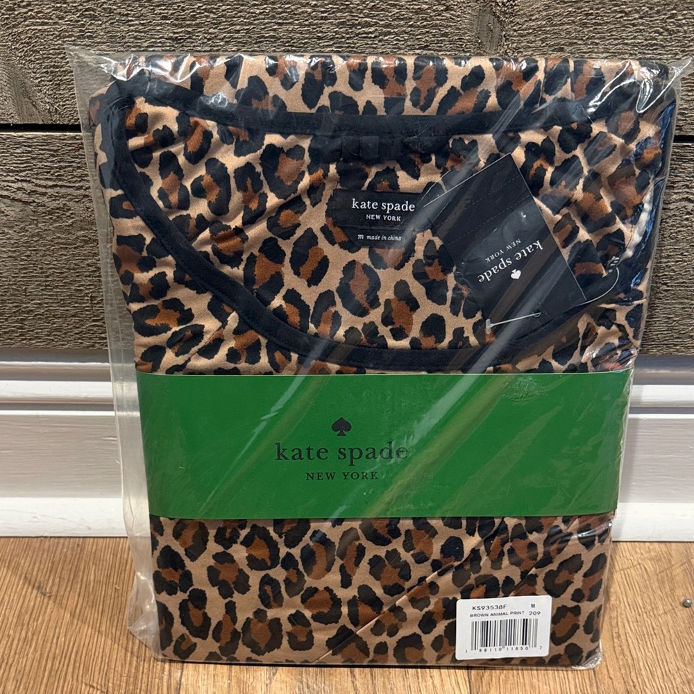 Kate Spade Leopard Jogger PJ Set